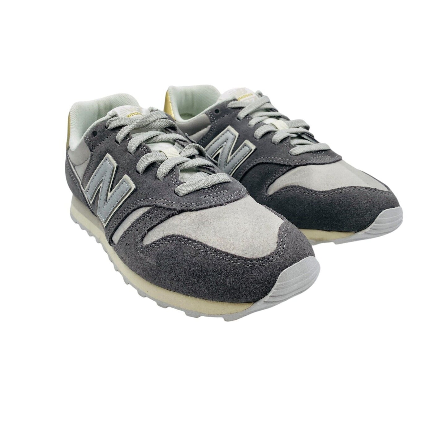 New Balance Women Grey Suede Leather Shoes Sneakers EUR 39 UK 6 US 8