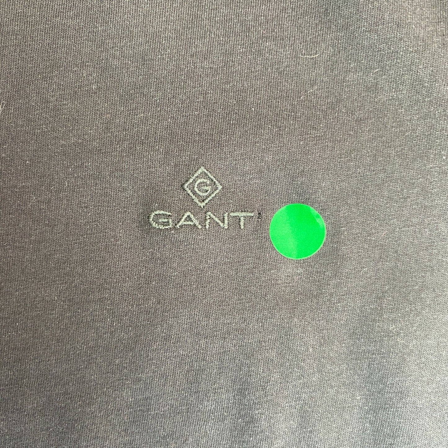 GANT Black Original Crew Neck T Shirt Size XS