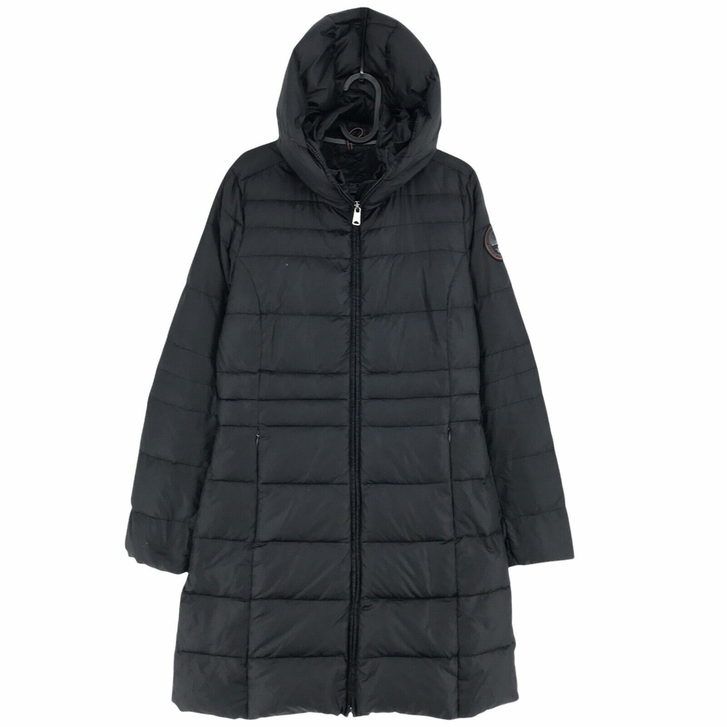 NAPAPIJRI Veste matelassée à capuche noire Taille S