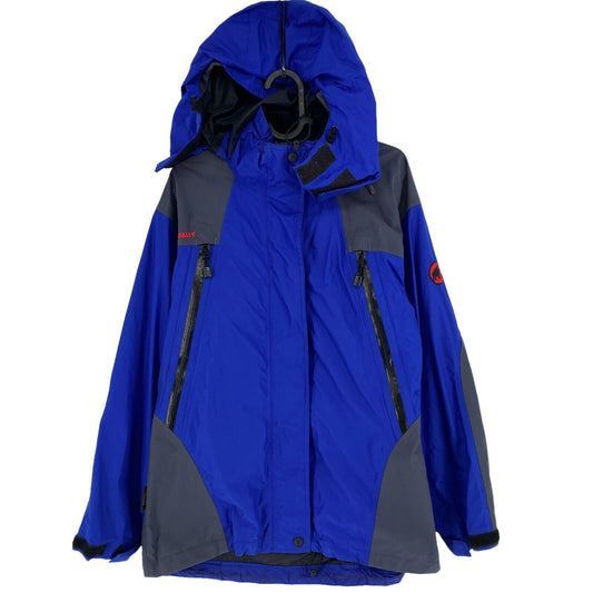 MAMMUT GORE-TEX XCR Navy Blue Hooded Jacket Size S