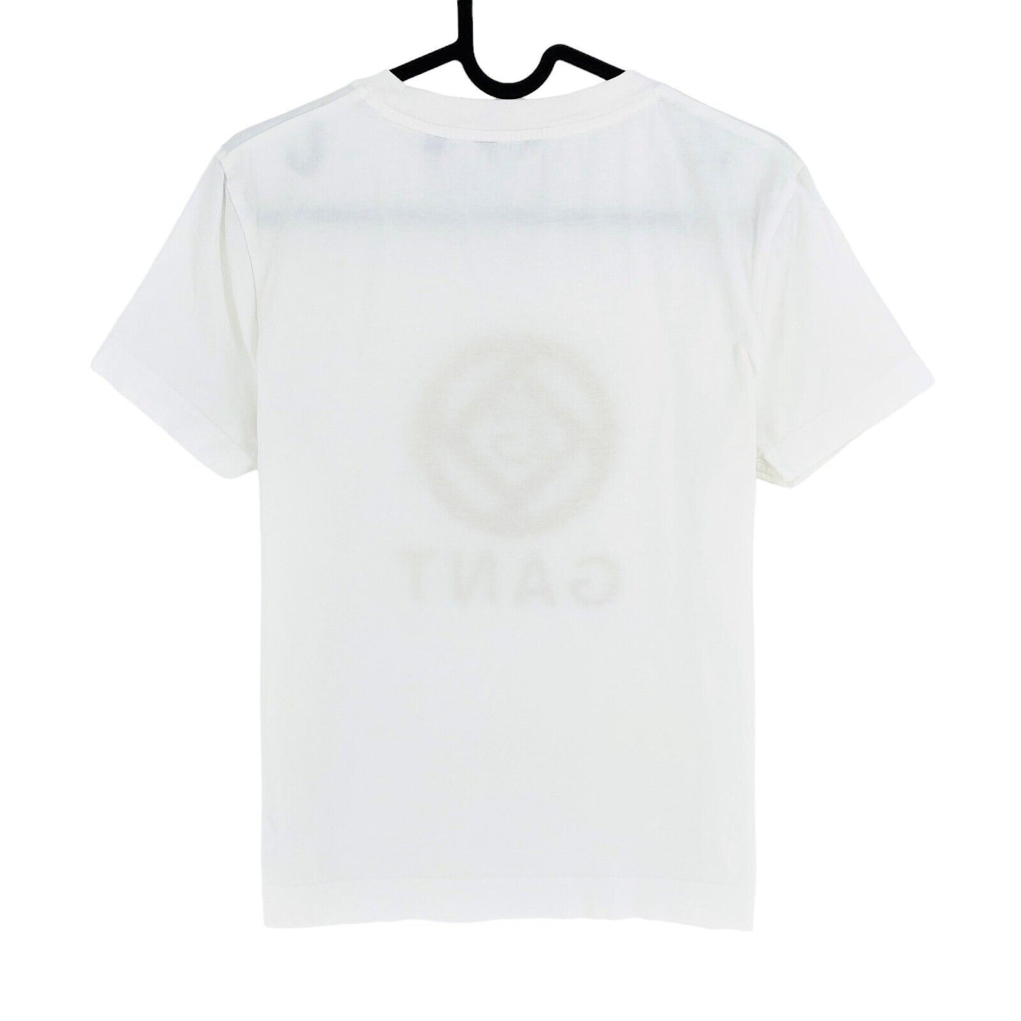 GANT White Rope Icon Crew Neck T Shirt Size S