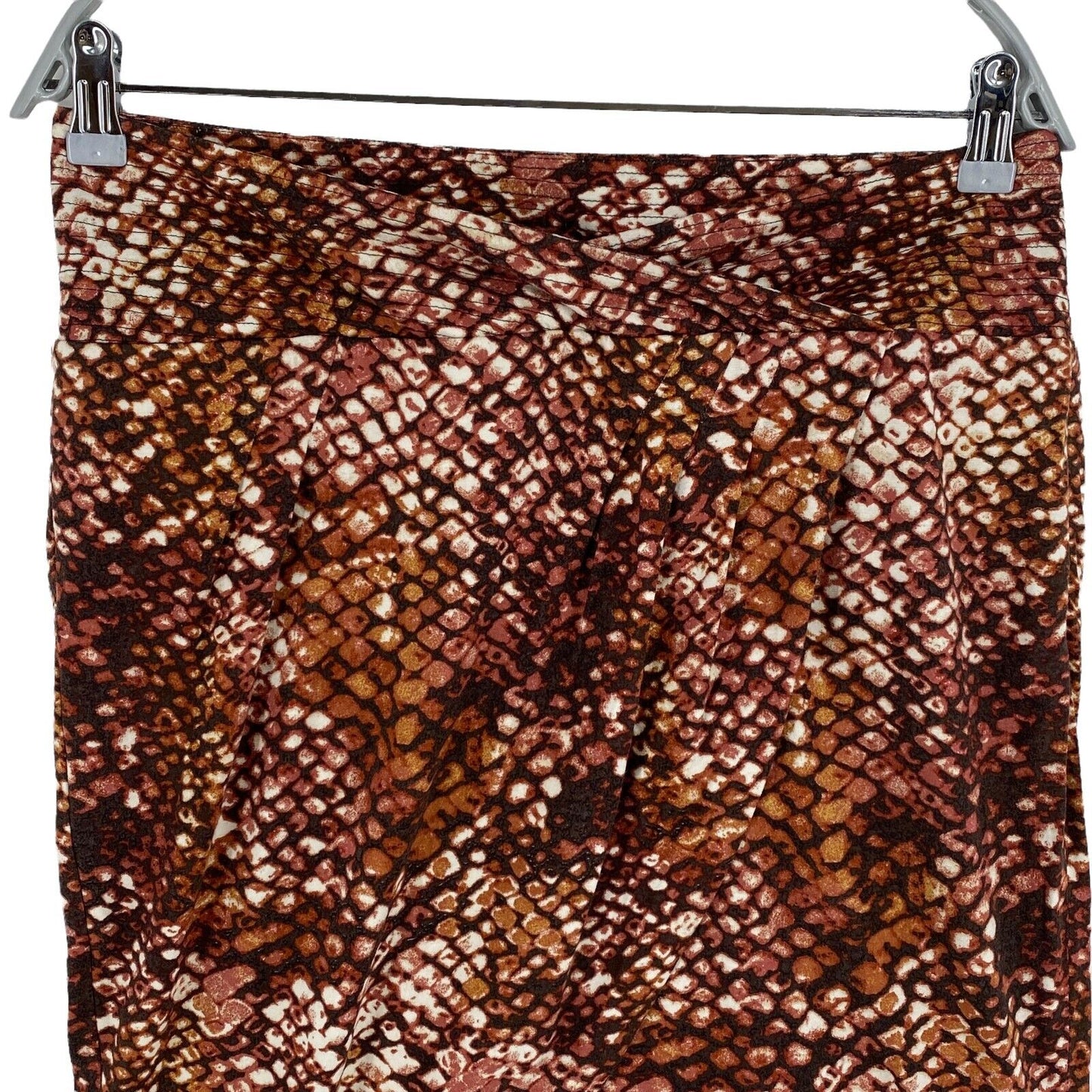 BANDOLERA Animal Print Brown Straight & Pencil Skirt Size EU 38 UK 12 US 10