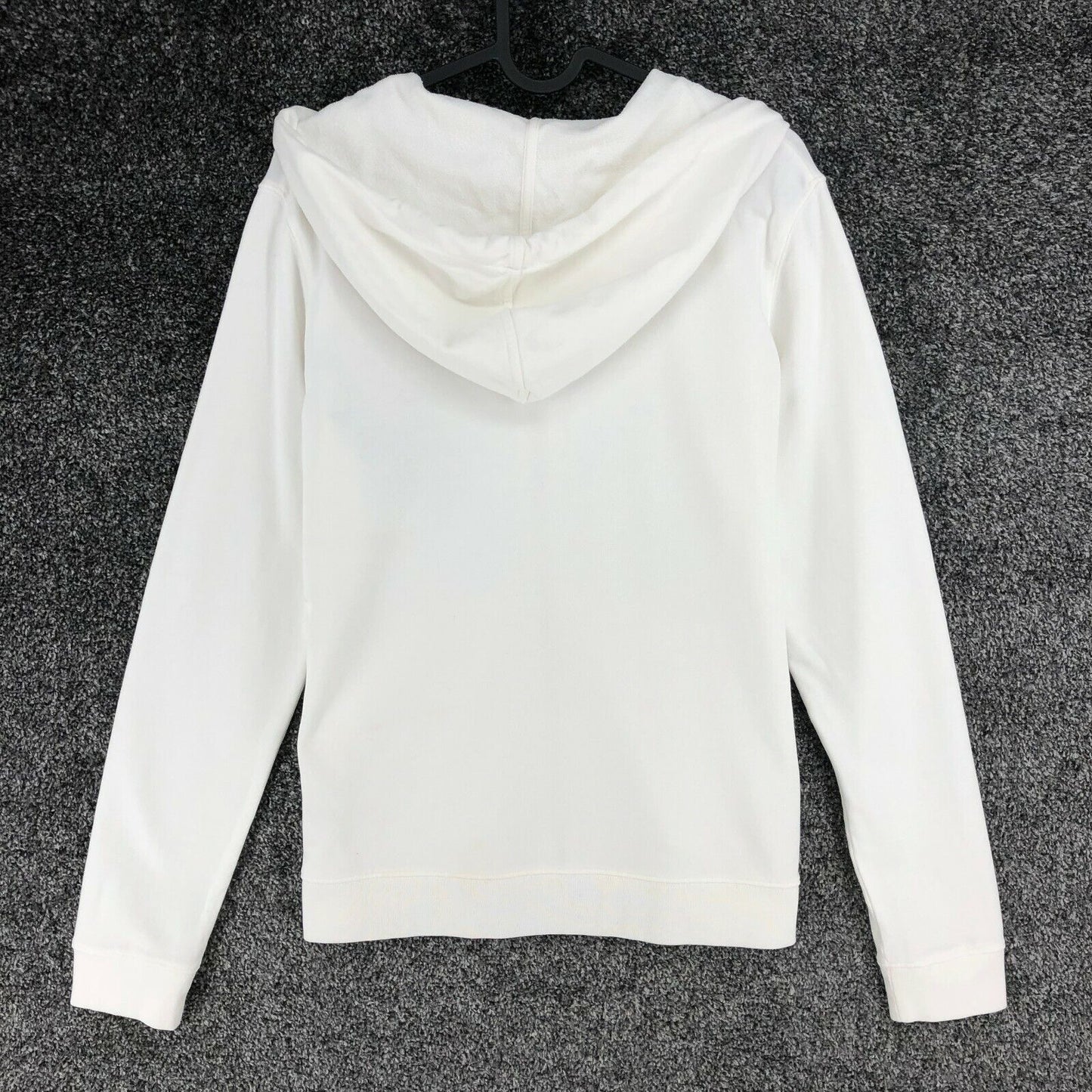 GANT Blanc Full Zip Fleur Brodée Sweat À Capuche Pull Taille SML