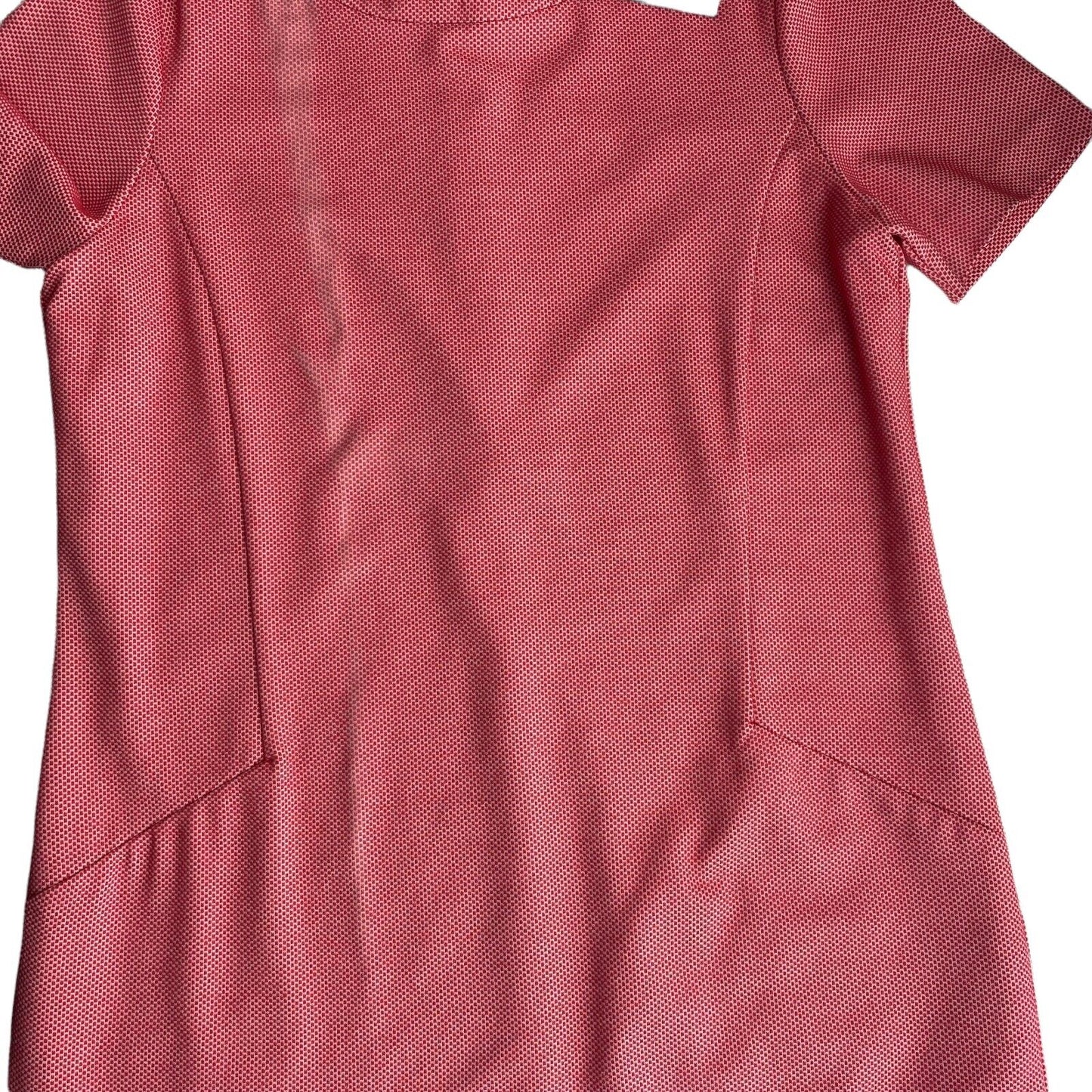 GANT Red Jersey Pique Short Sleeves A Line Dress Size EU 40 UK 14 US 10