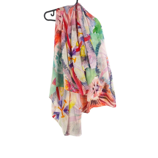 CAMEL ACTIVE Coloured Floral Print Scarf Shawl