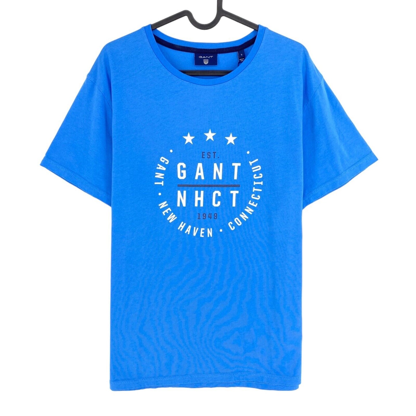 GANT Blue Star NHCT Crew Neck T-Shirt Size L