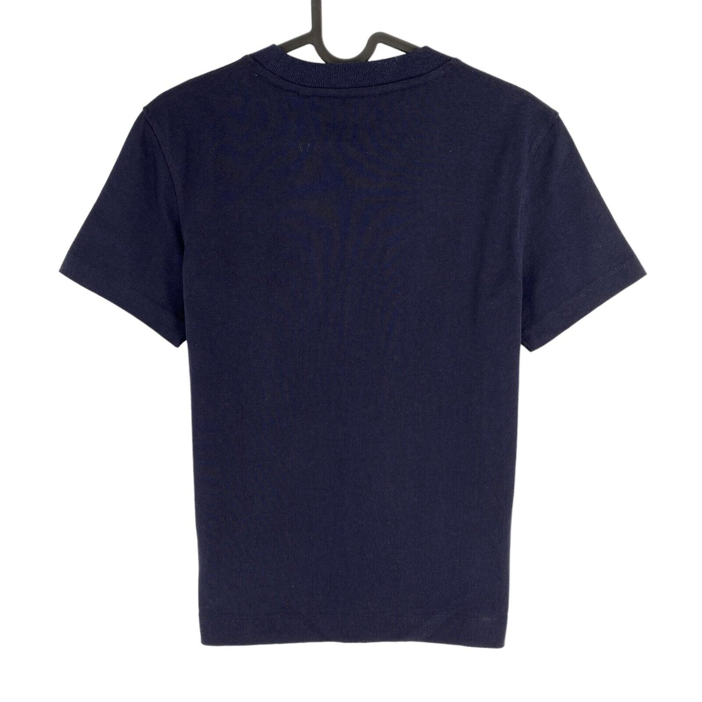 GANT Women Navy Blue Crest Crew Neck Short Sleeves T Shirt Size S