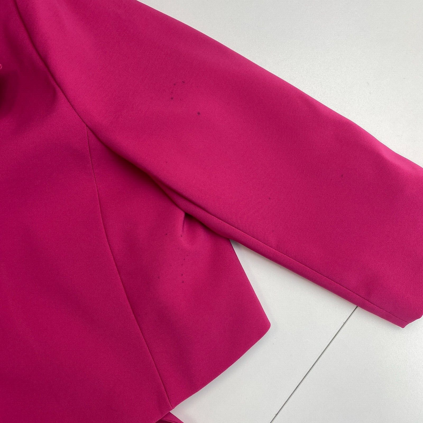 Rinascimento Pink Cropped Jacket Blazer Size XL Made In Italy