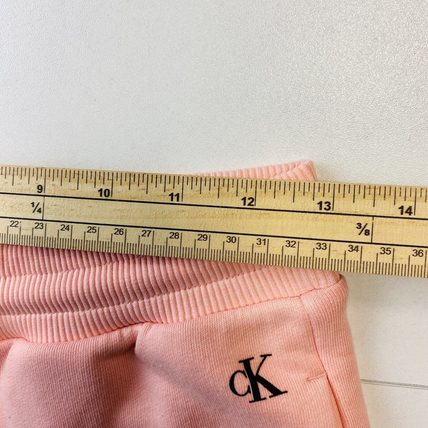 Calvin Klein Girls Pink Regular Fit Sweatpants Trousers Size 14 Years