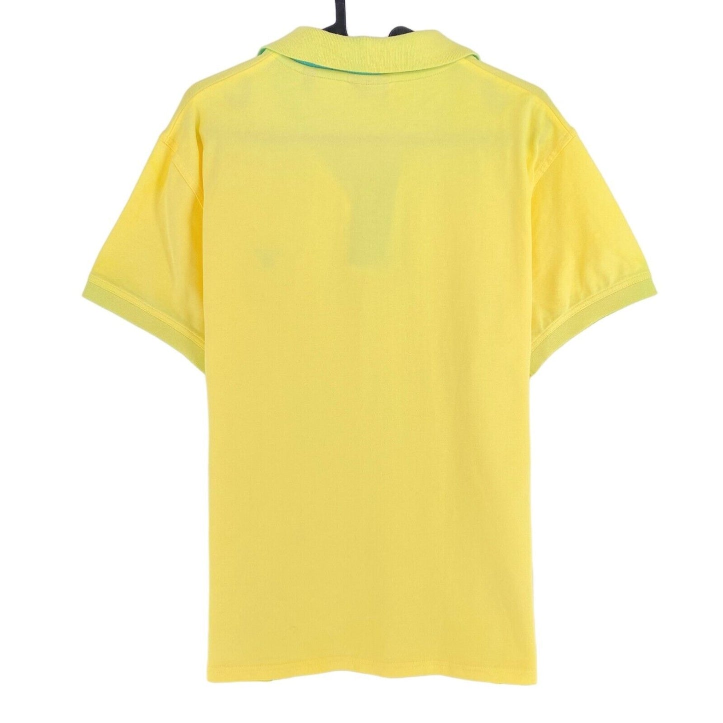 GANT Yellow Contrast Collar Pique Ruger Polo Shirt Size XL