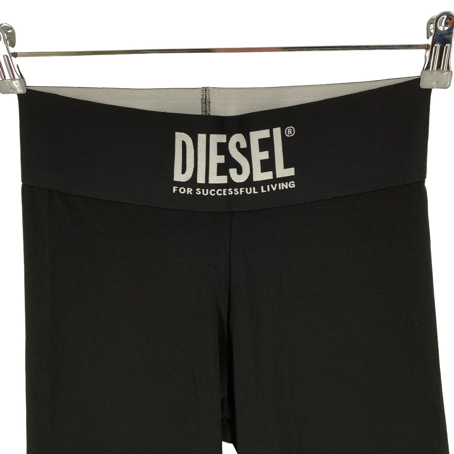 DIESEL Black Faustin Sweat Shorts Size S