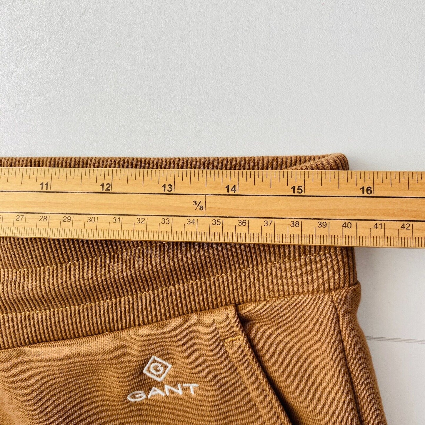 GANT Women Brown Regular Fit Sweatpants Trousers L