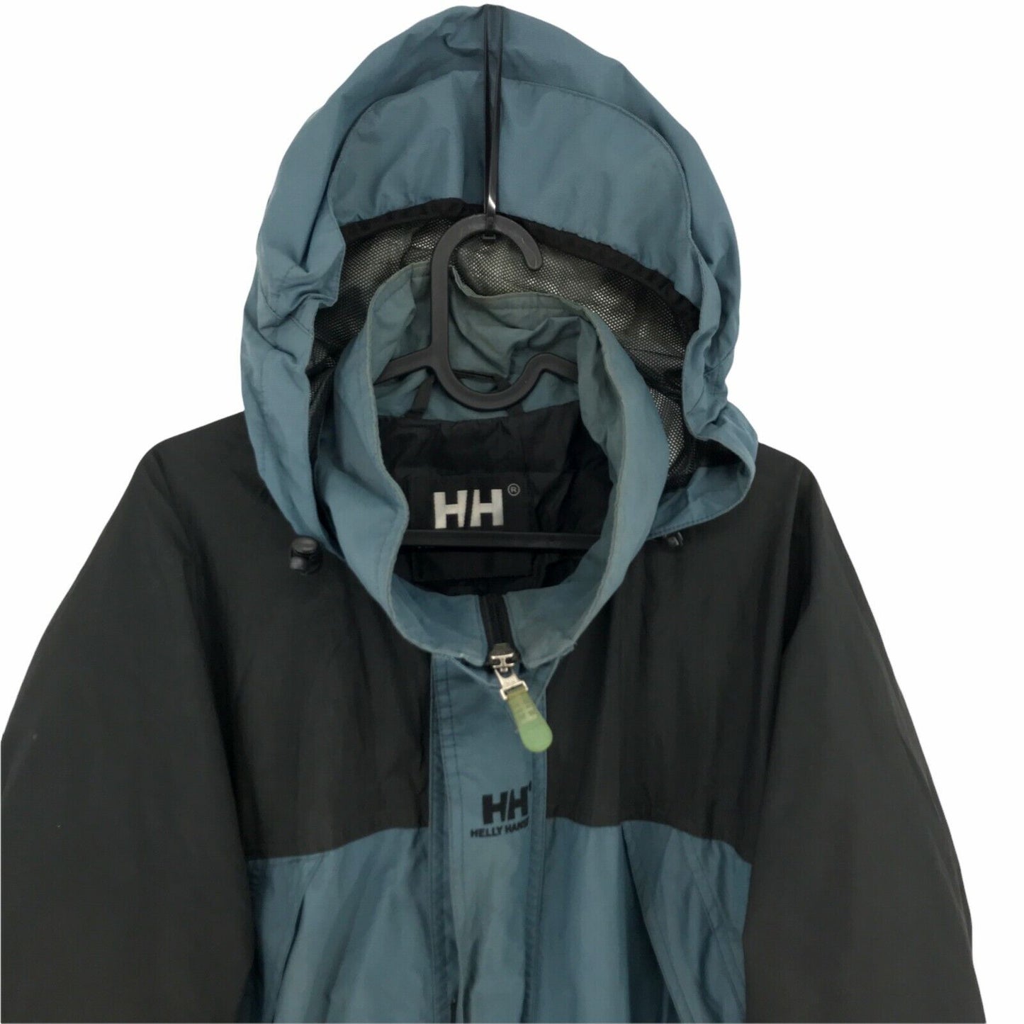 HELLY HANSEN Blue Hooded Helly-Tech Jacket Coat Size M