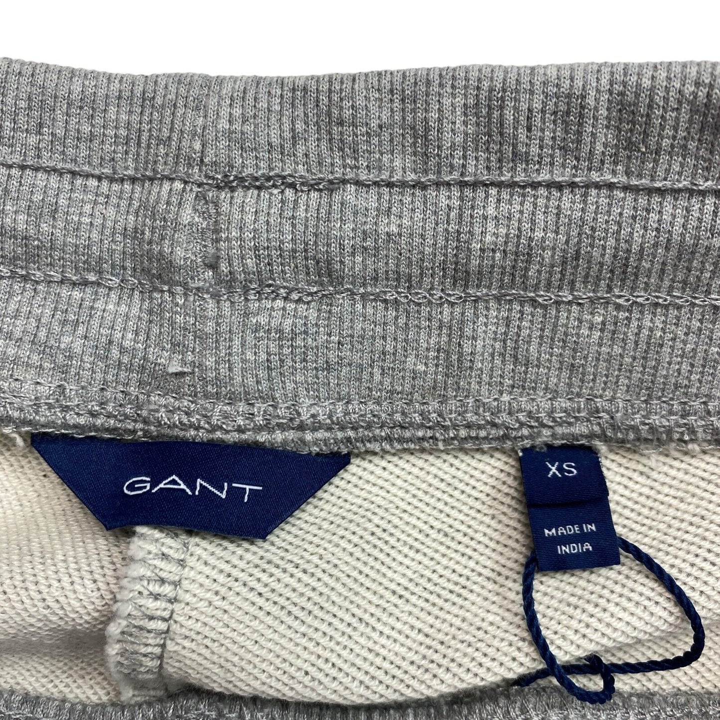 GANT Grey Lock Up Logo Sweat Pants Trousers Size XS