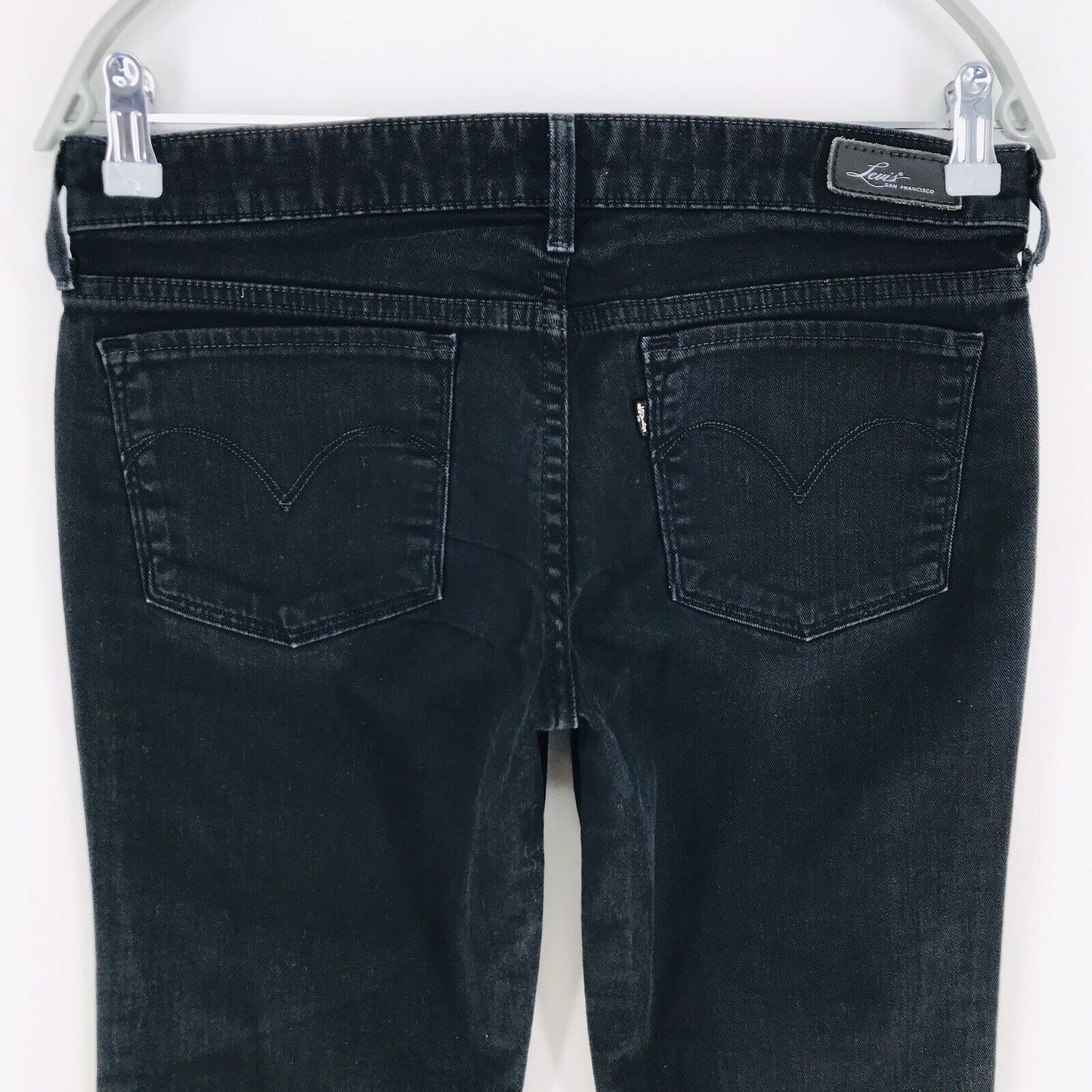 Levi's Slight Curve Damen-Jeans, Stretch, reguläre Passform, Schwarz, Größe W29 L32