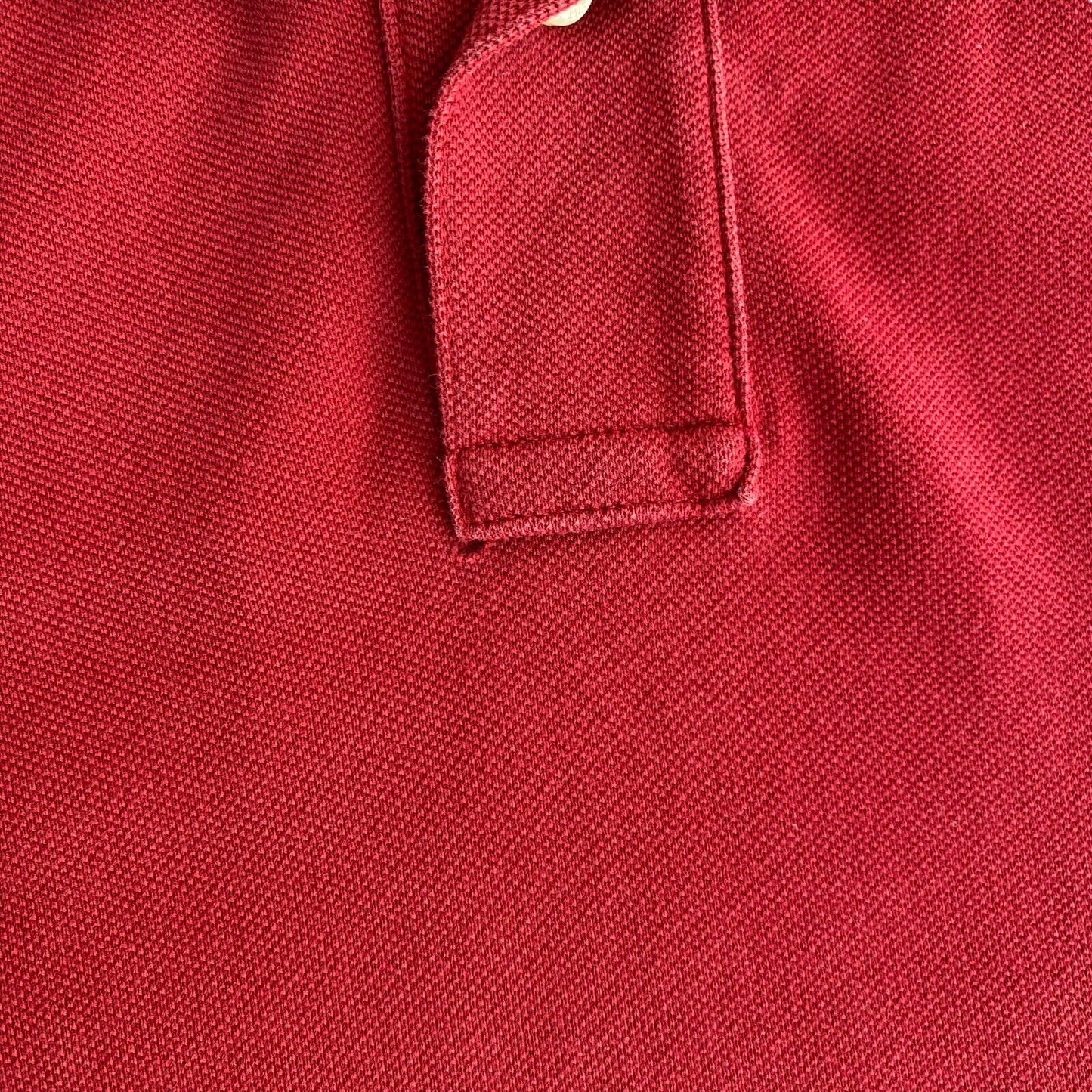 GANT Red Original Regular Pique Rugger Polo Shirt Size L