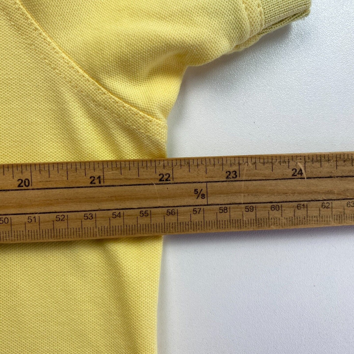 GANT Polo Pique Ruger à col contrasté jaune taille XL