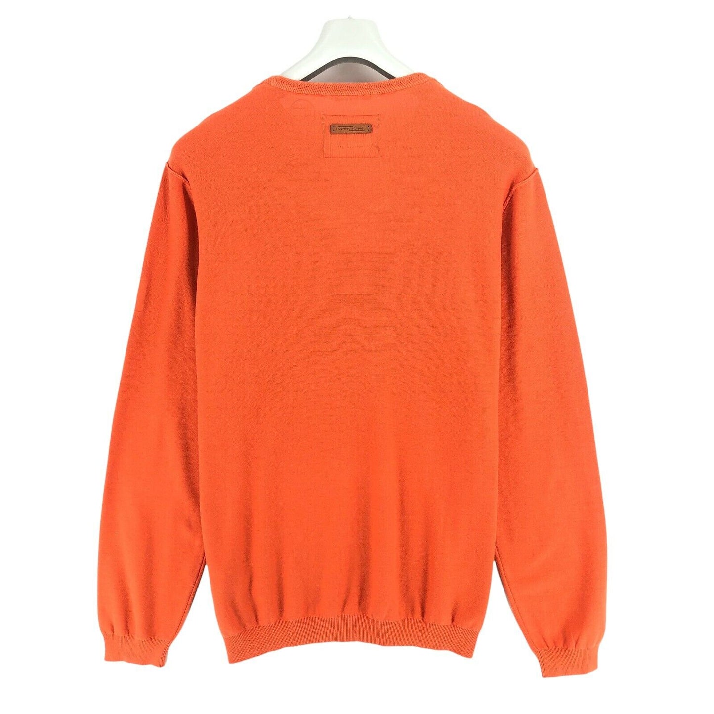 CAMEL ACTIVE Orange Crew Neck Sweater Jumper Size M XL 2XL