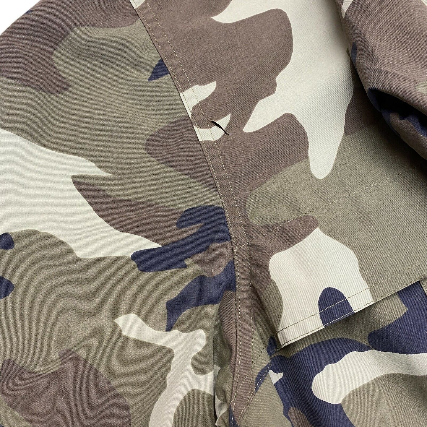 CARHARTT Camouflage Grün Kapuzenpullover Anorak Jacke Größe S