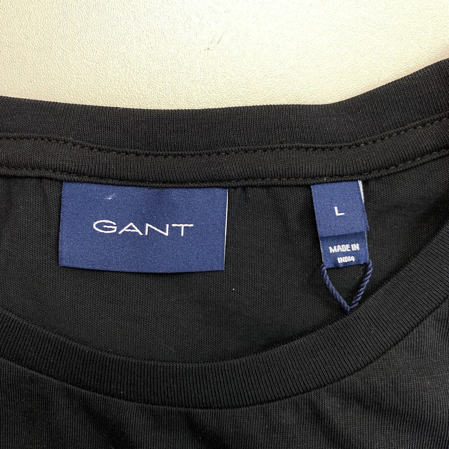 GANT T-shirt ras du cou Original noir taille L