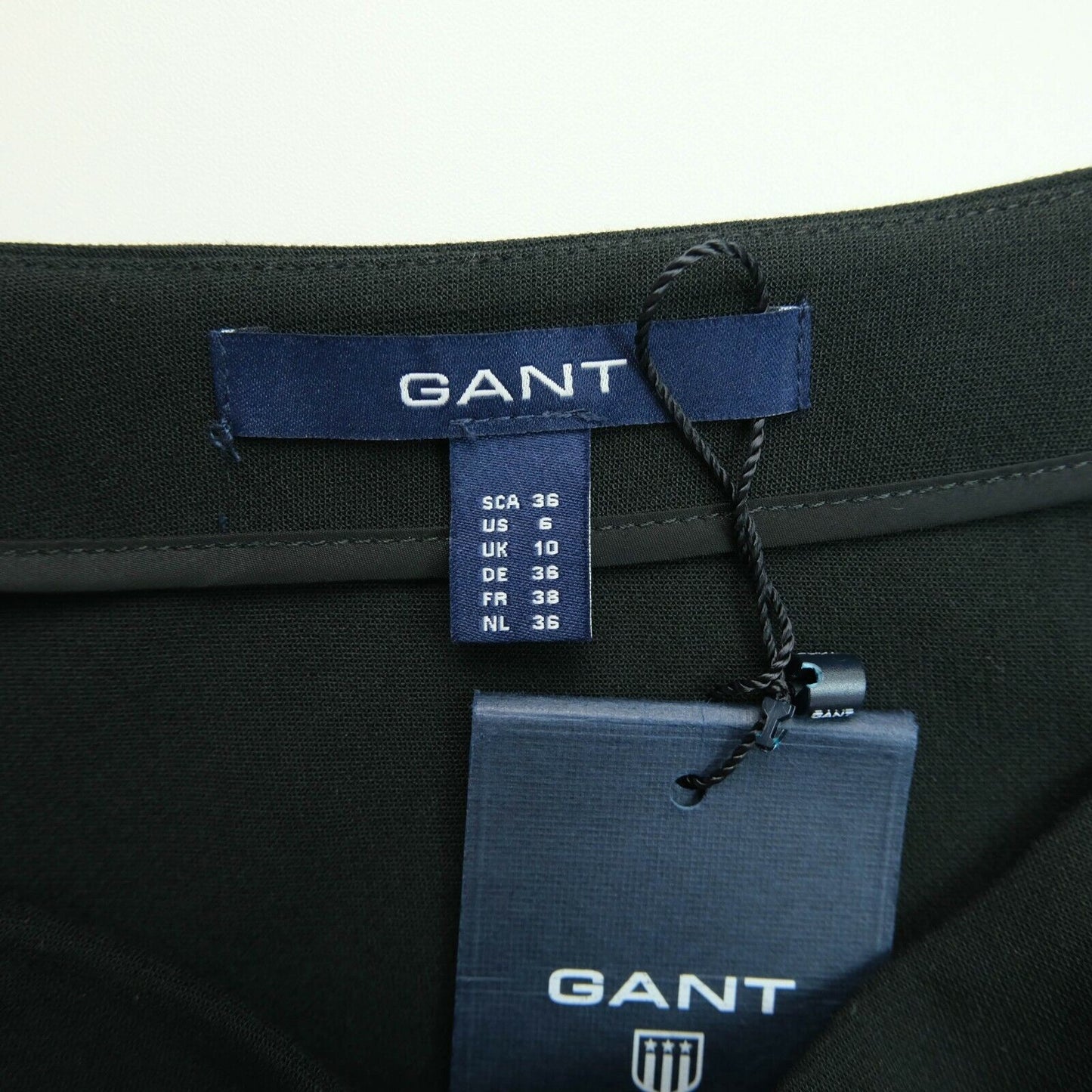 GANT Black Flared Skirt Size EU 36 UK 10 US 6