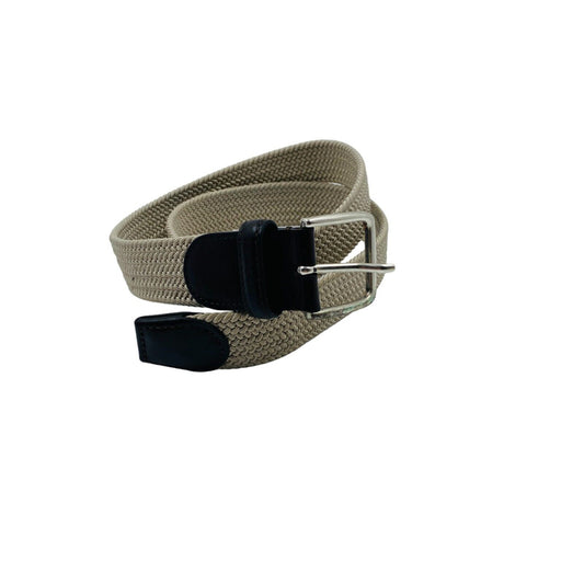 GANT Ceinture élastique tressée beige Taille 95 cm / 37 pouces