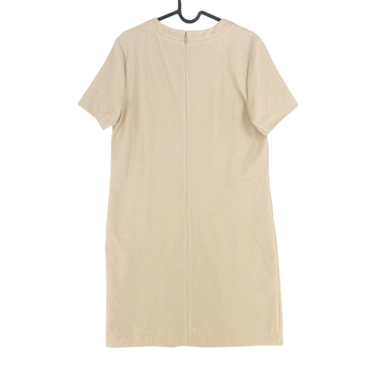 GANT Light Brown Jersey Pique Shift Dress Size EU 40 UK 14 US 10