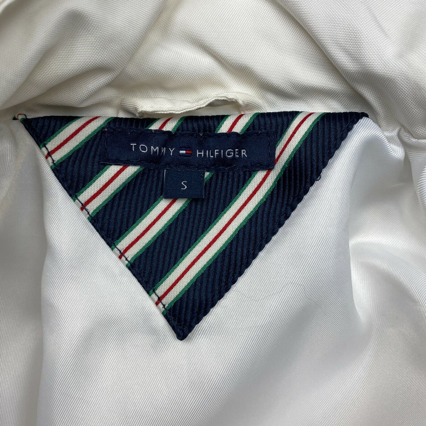 TOMMY HILFIGER White Jacket Size S