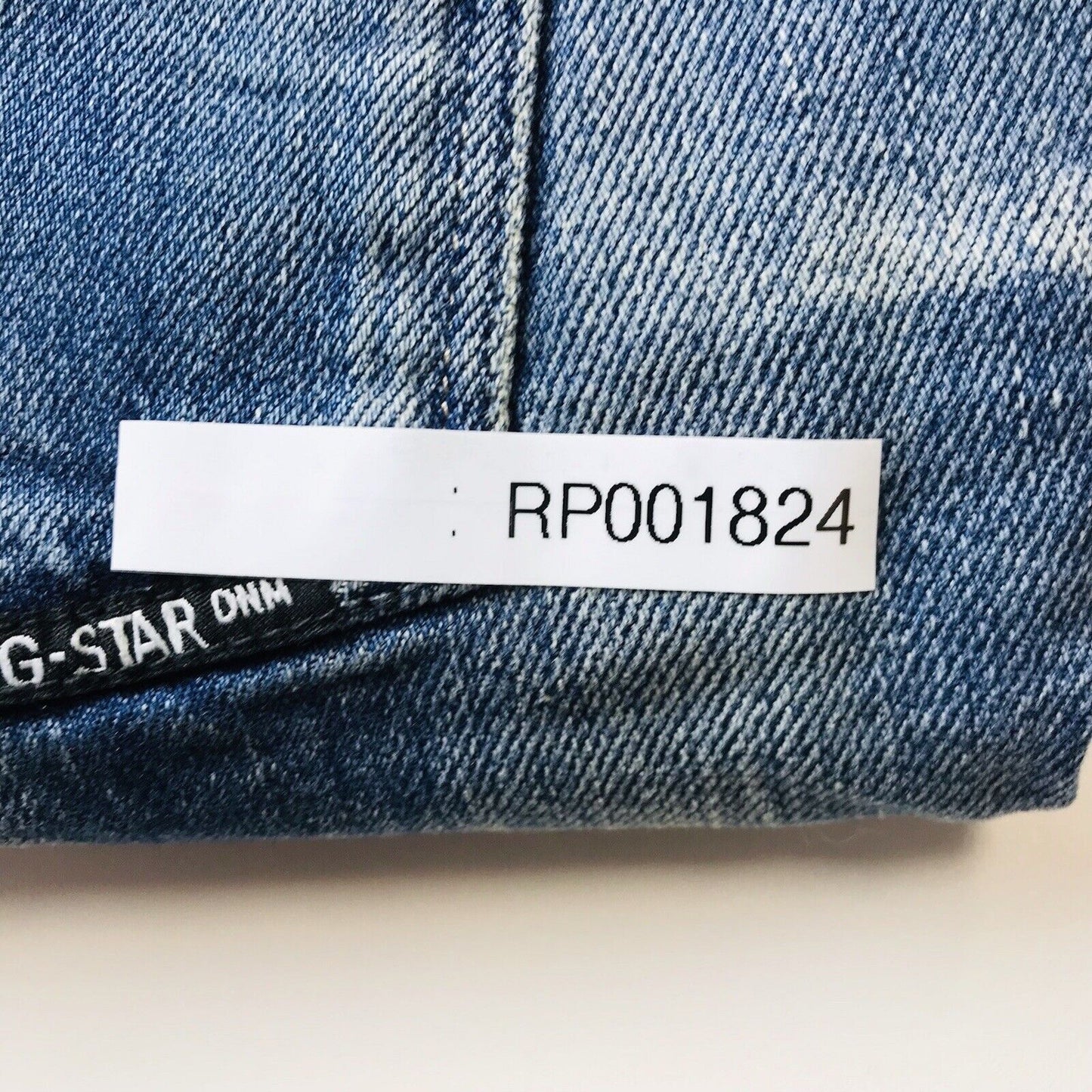 G-STAR RAW NOVA femmes bleu taille moyenne coupe droite régulière W27 L32