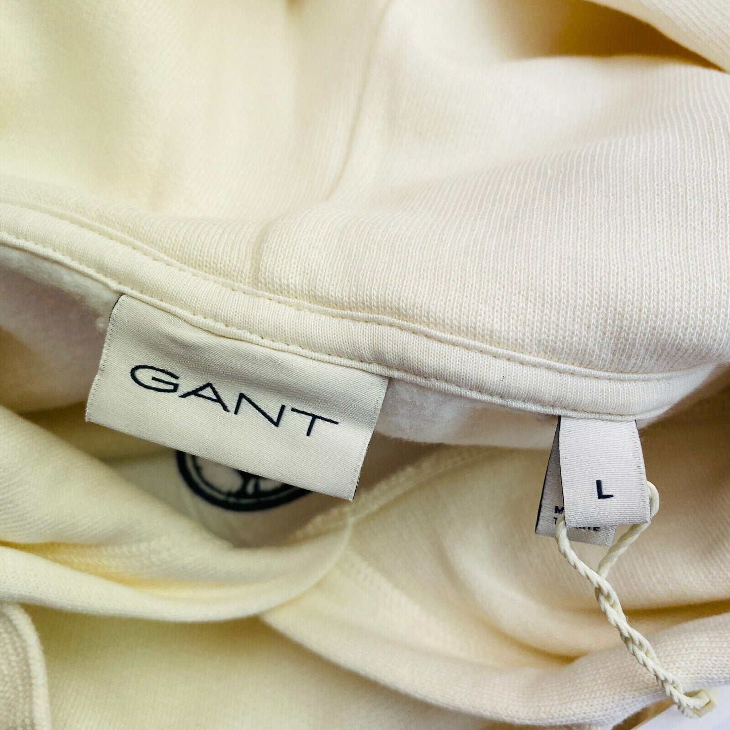 GANT Beige USA Hoodie Sweater Pullover Size L