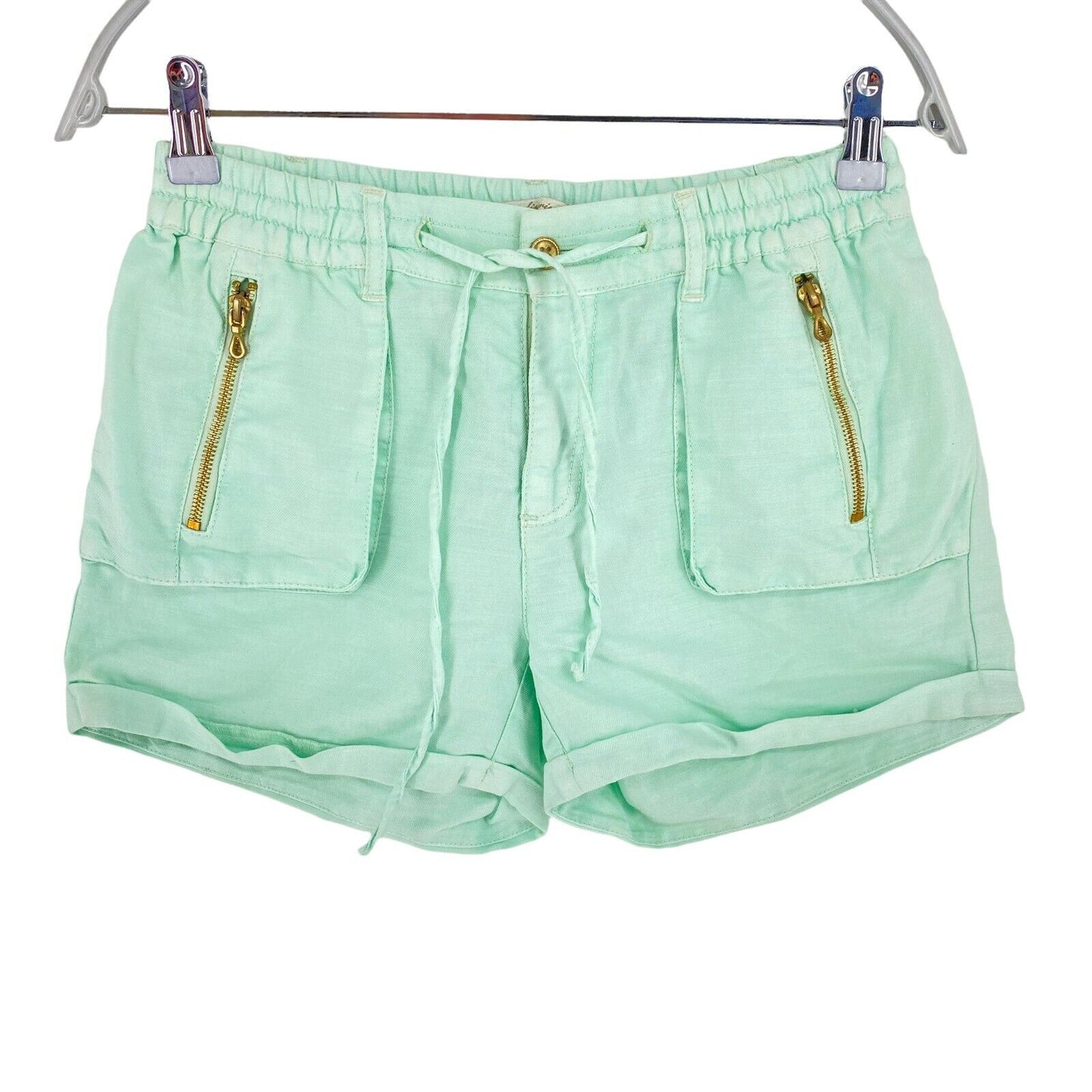 Stradivarius Green Shorts Size EU 36 UK 8 US 4