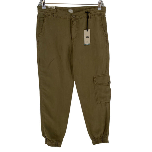 CAMEL ACTIVE Green Loose Fit Cargo Pants Trousers Size W28 L32