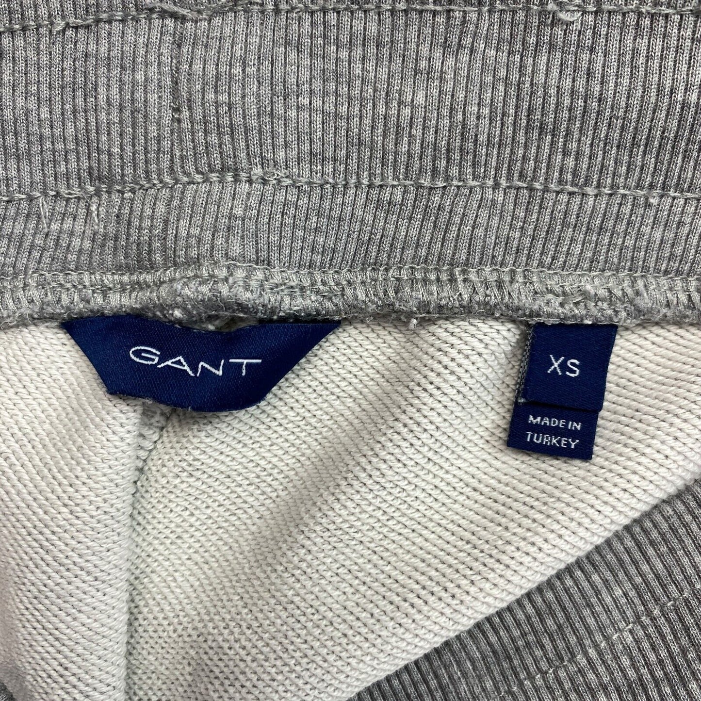 GANT Grey Lock Up Sweat Pants Trousers Size XS