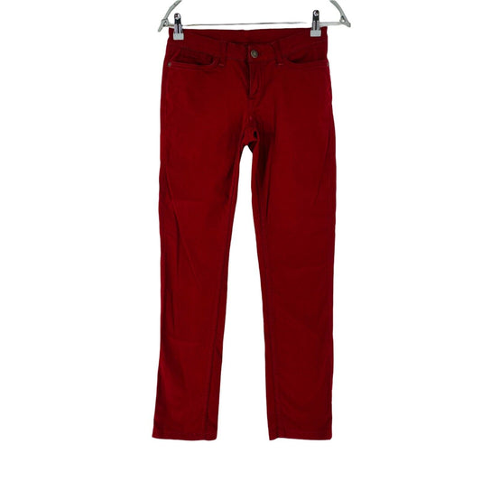 GANT Women Red Slim Fit Jeans Size W26 L30