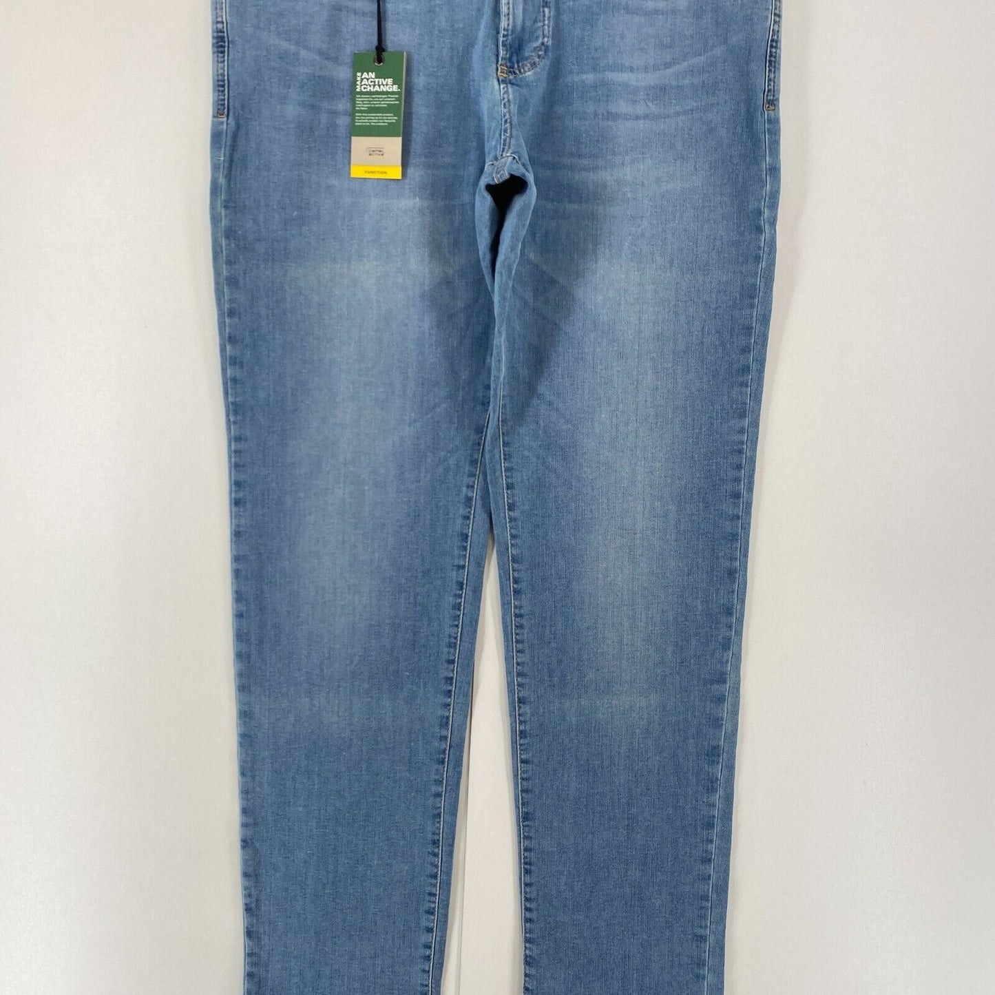 Camel Active HOUSTON Mens Blue Regular Straight Fit Jeans Size W35 L34