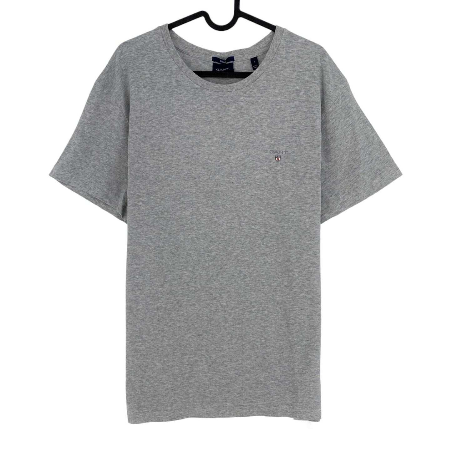 GANT Grey Original Regular Fit Crew Neck T-Shirt Size L