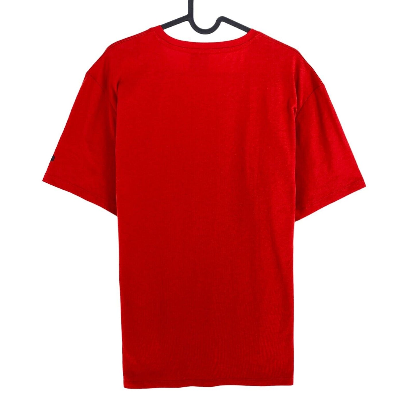 PEAK PERFORMANCE Men Red Explore Logo Crew Neck Short Sleeve T Shirt Size XL