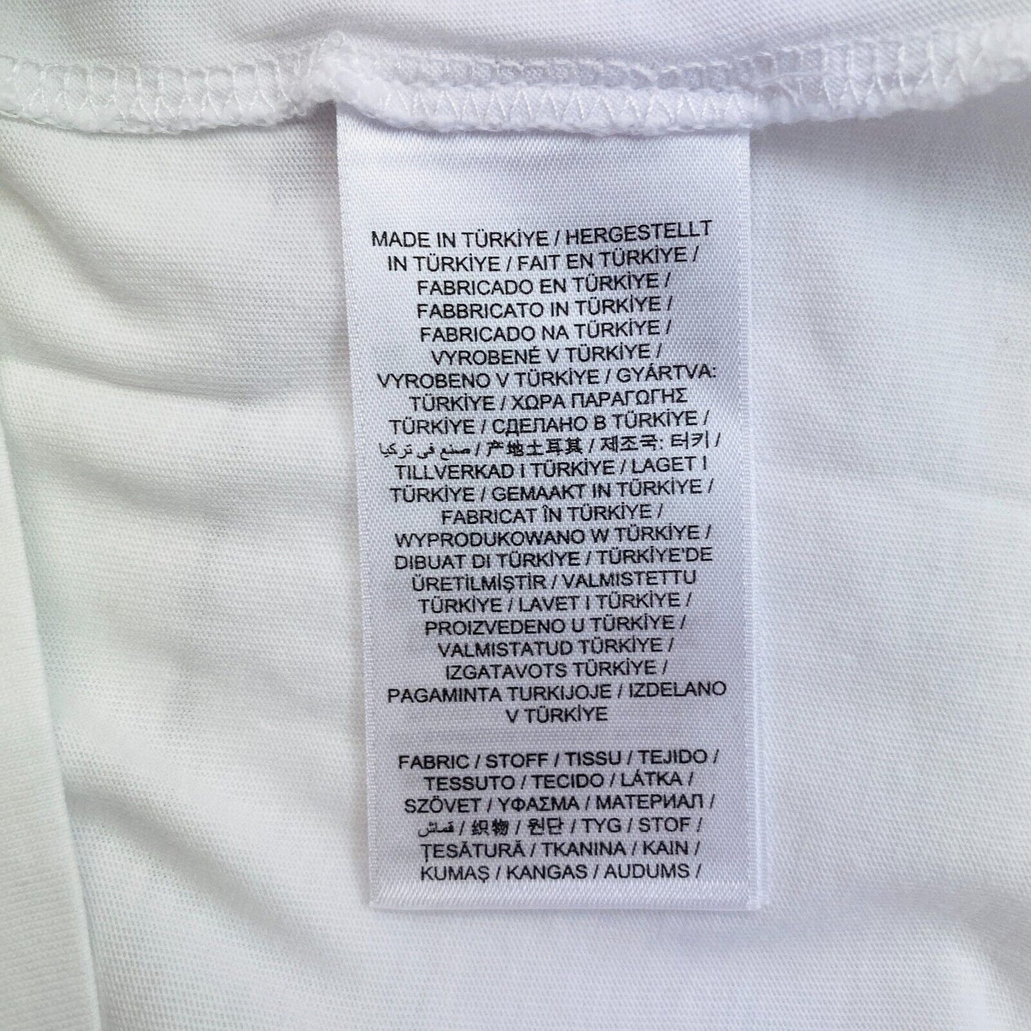 GANT Women White Retro Shield Crew Neck Short Sleeves T Shirt Size XS