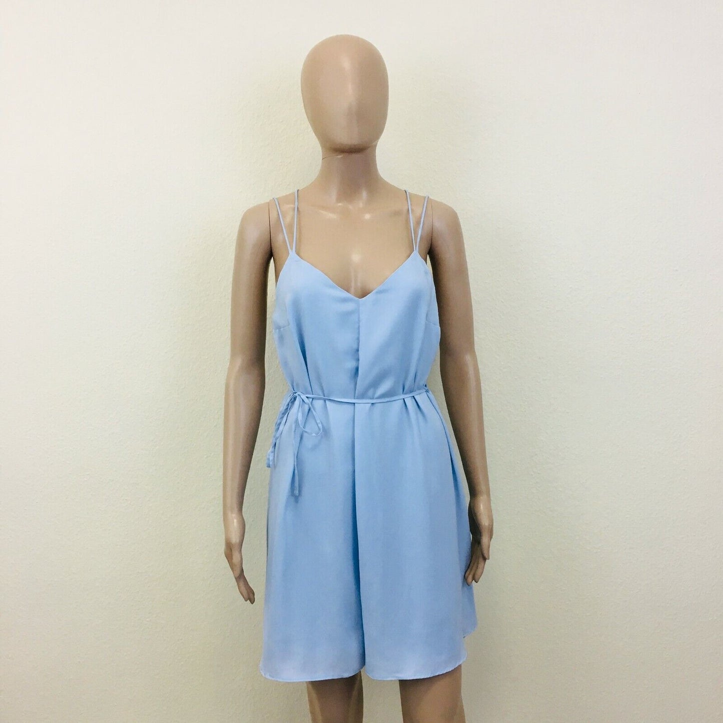 Bershka Blue Short Overalls Dress Size M