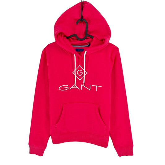 GANT Pink Lock Up Hoodie Sweater Jumper Size S