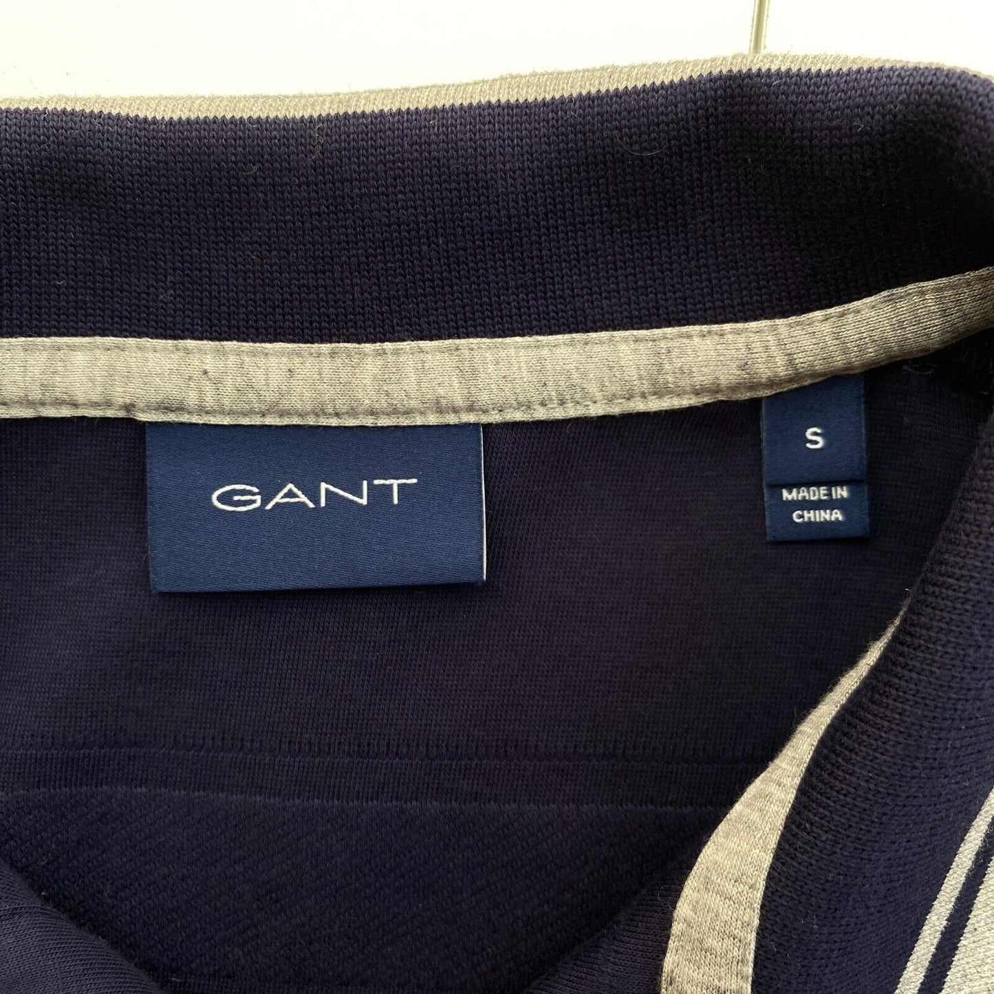 GANT Navy Blue Rugger Polo Shirt Size S