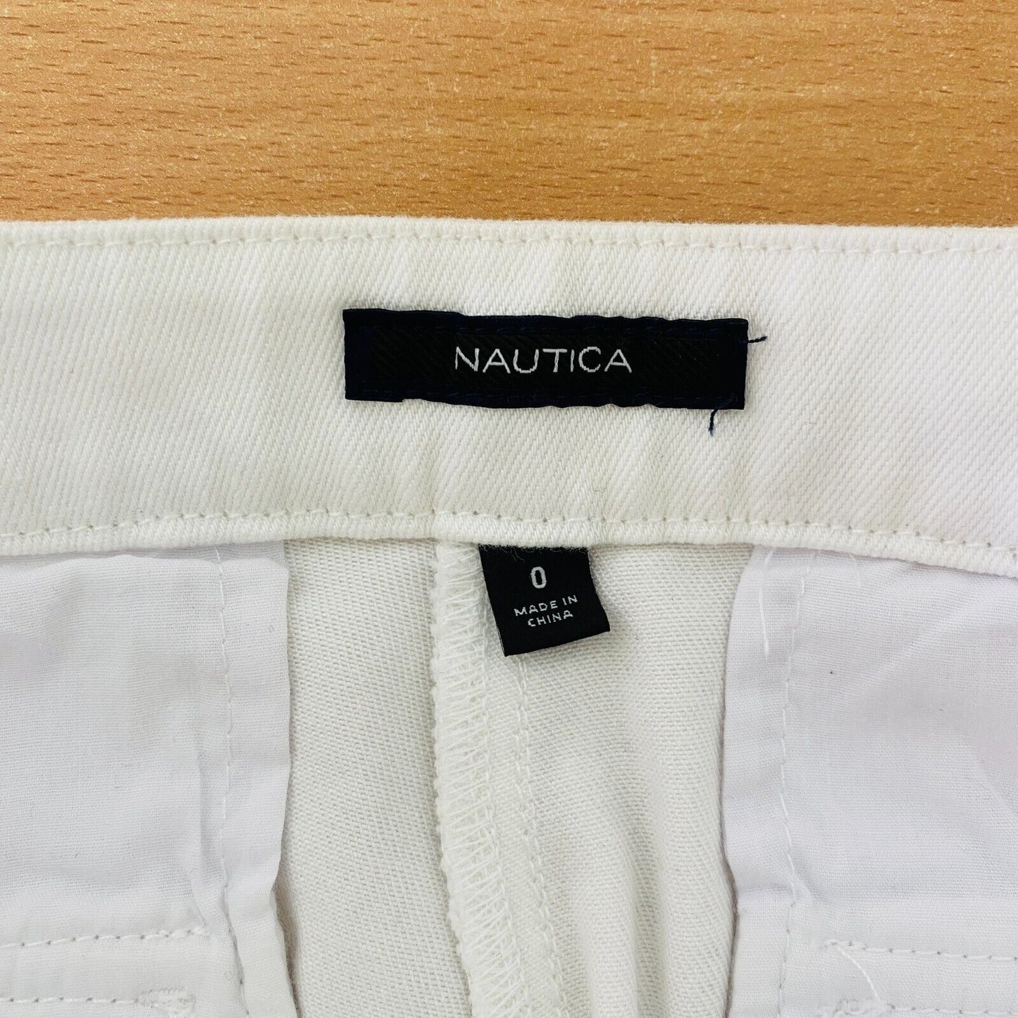 NAUTICA Women White Stretch Skinny Fit Jeans Size 0 W29