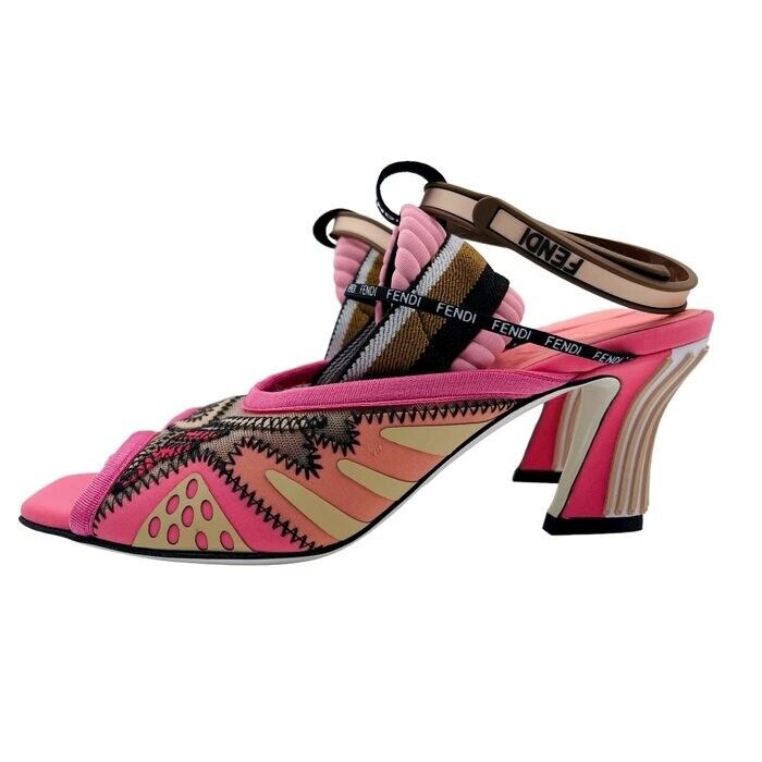 FENDI Pink Pumps High Heel Shoes Size EUR 35 US 5 UK 2