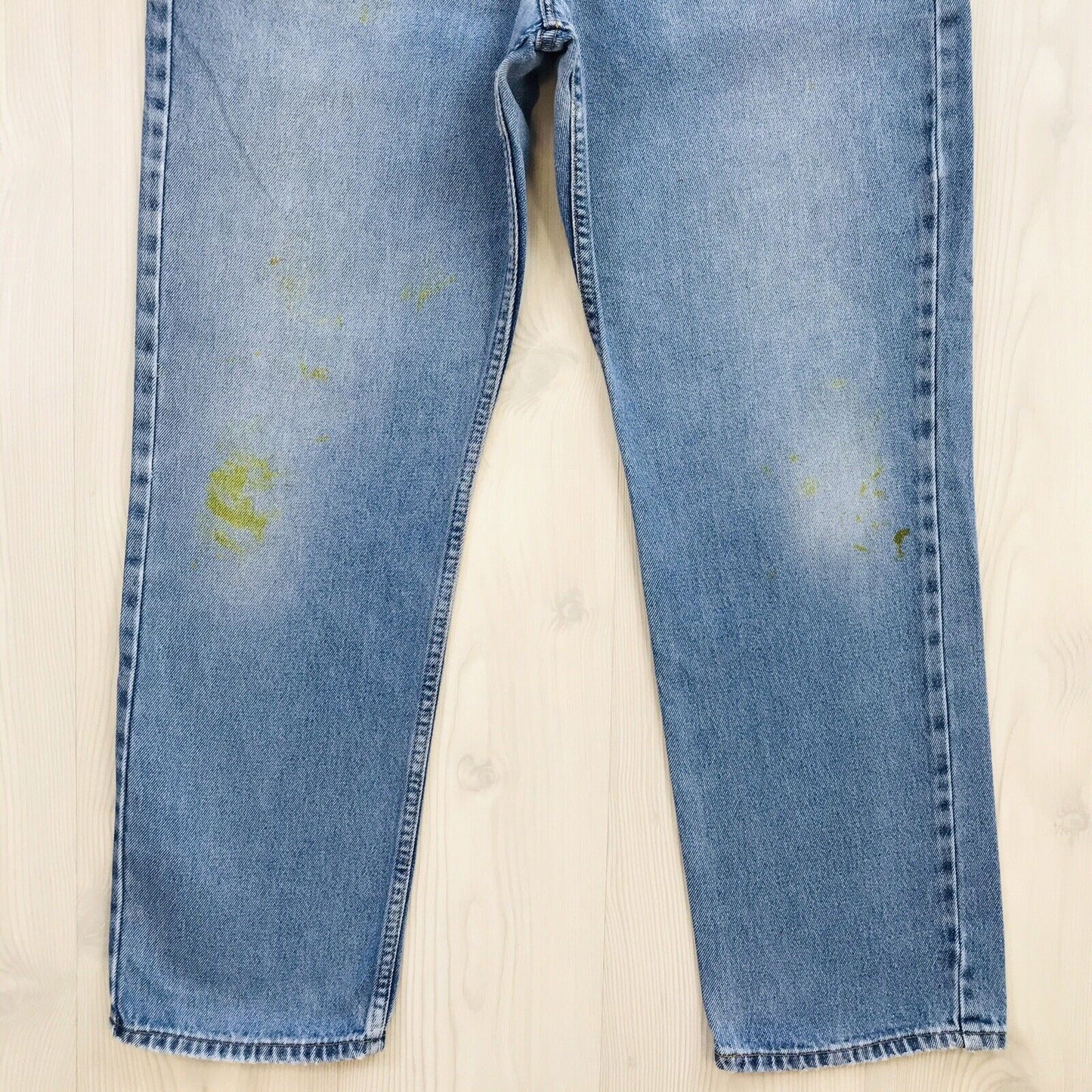 Vintage Levi's 582 06 Blue Regular Straight Fit Jeans Size W34 L30