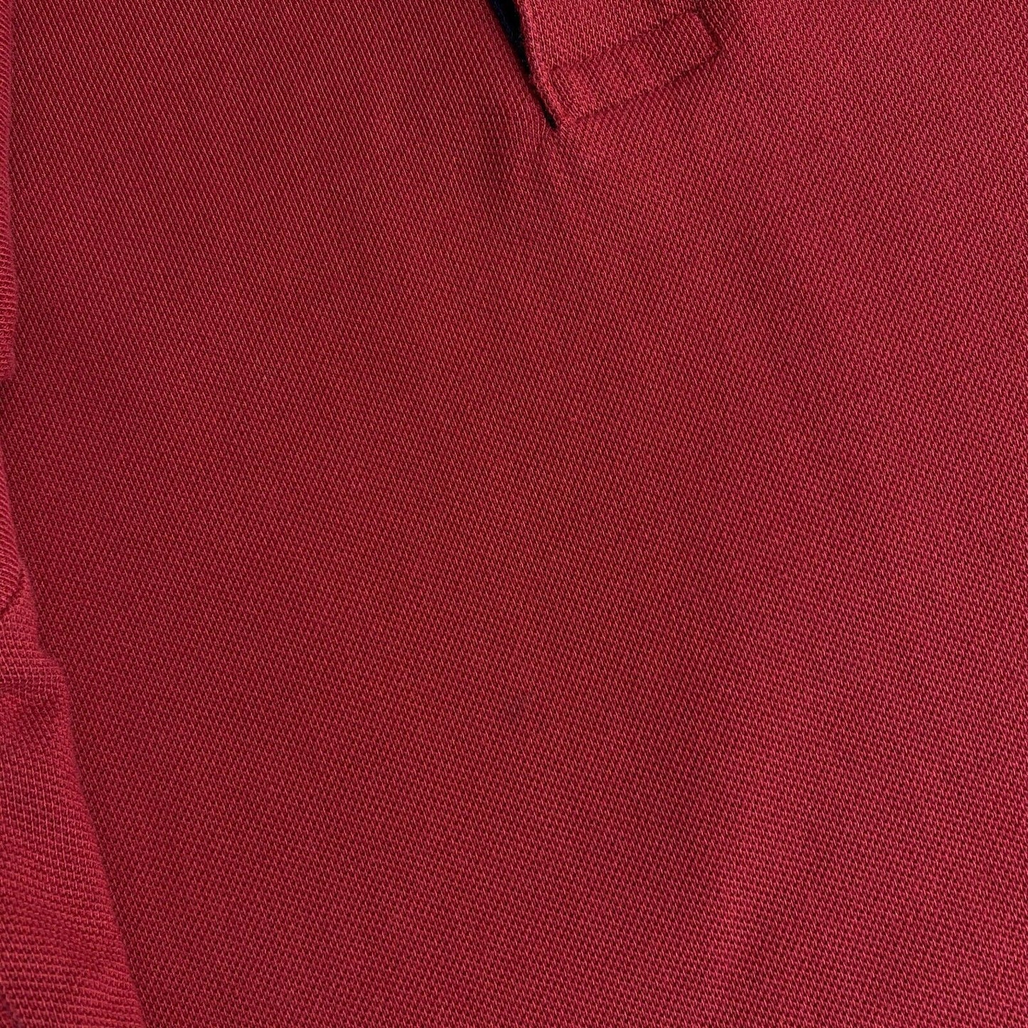 GANT Dark Red Tech Prep Pique Rugger Polo Shirt Size L