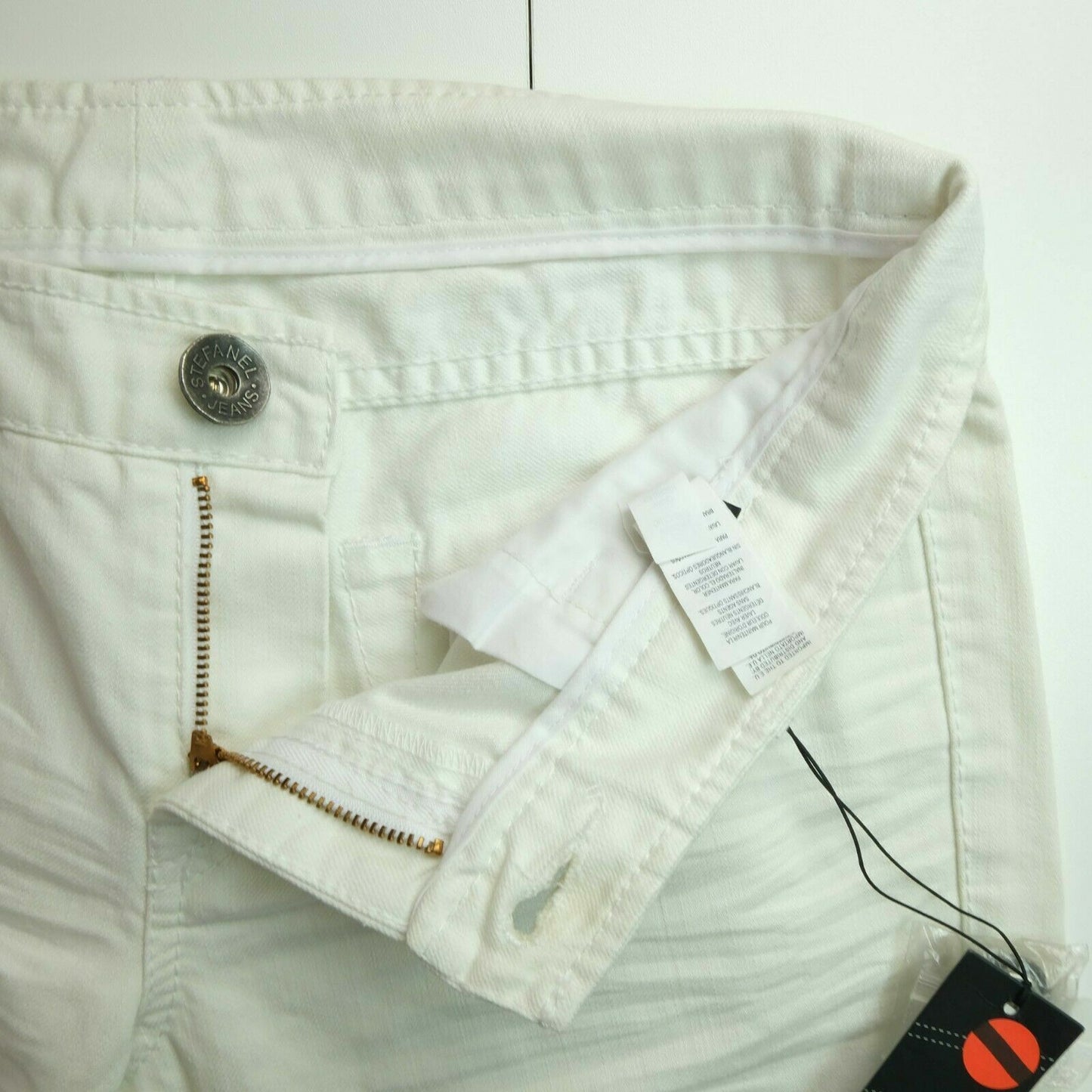 STEFANEL White Wide Legs Jeans Size EU 36 38 UK 6 8 US 4 6