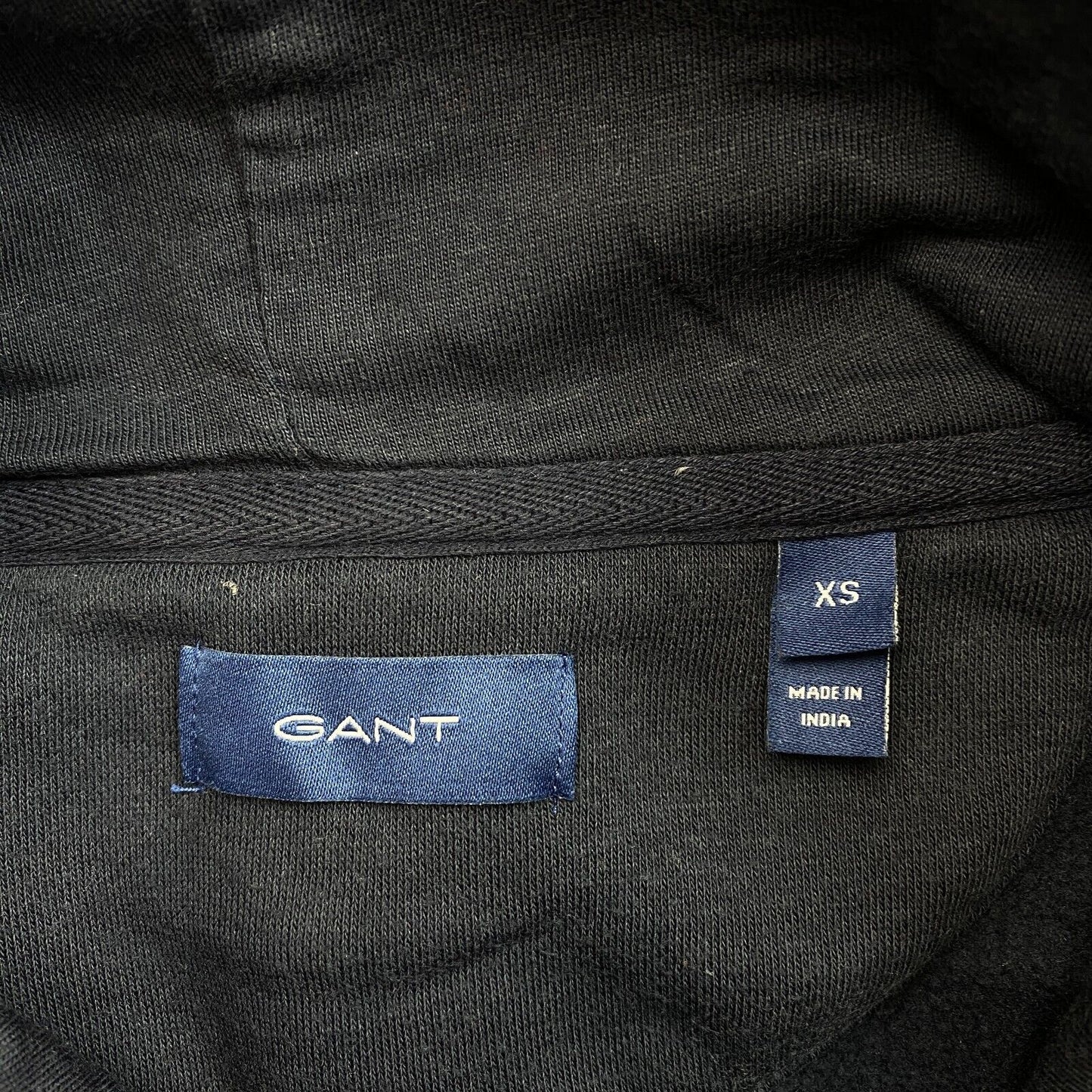 GANT Bleu marine Tonal Logo Sweat à capuche Pull Taille XS