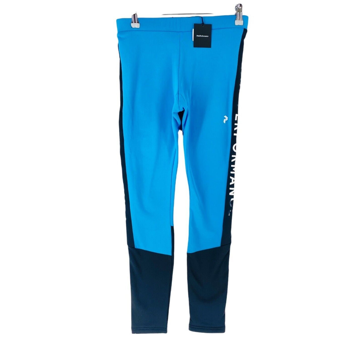 Peak Performance W RIDER LONG PANTS Women Blue Stretch Sweatpants Trousers S