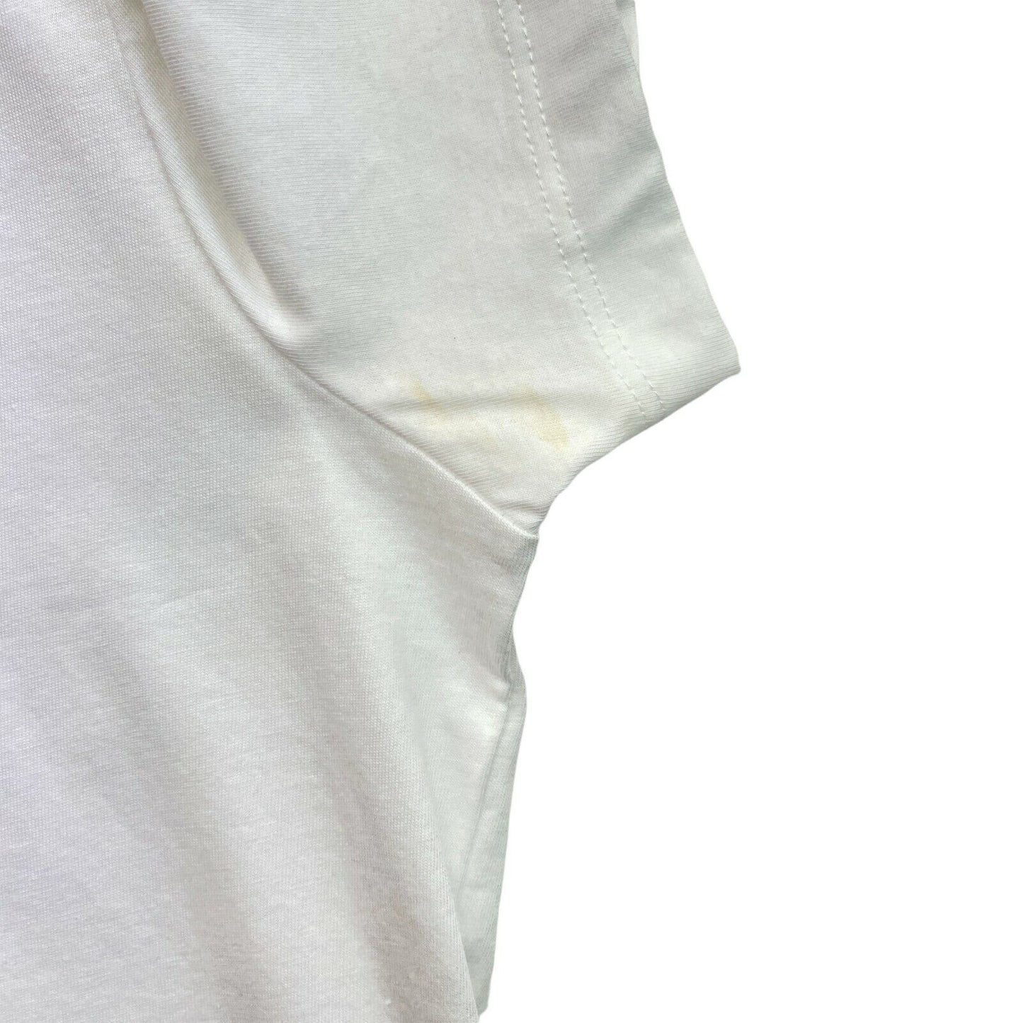 GANT White Original V Neck T Shirt Size S