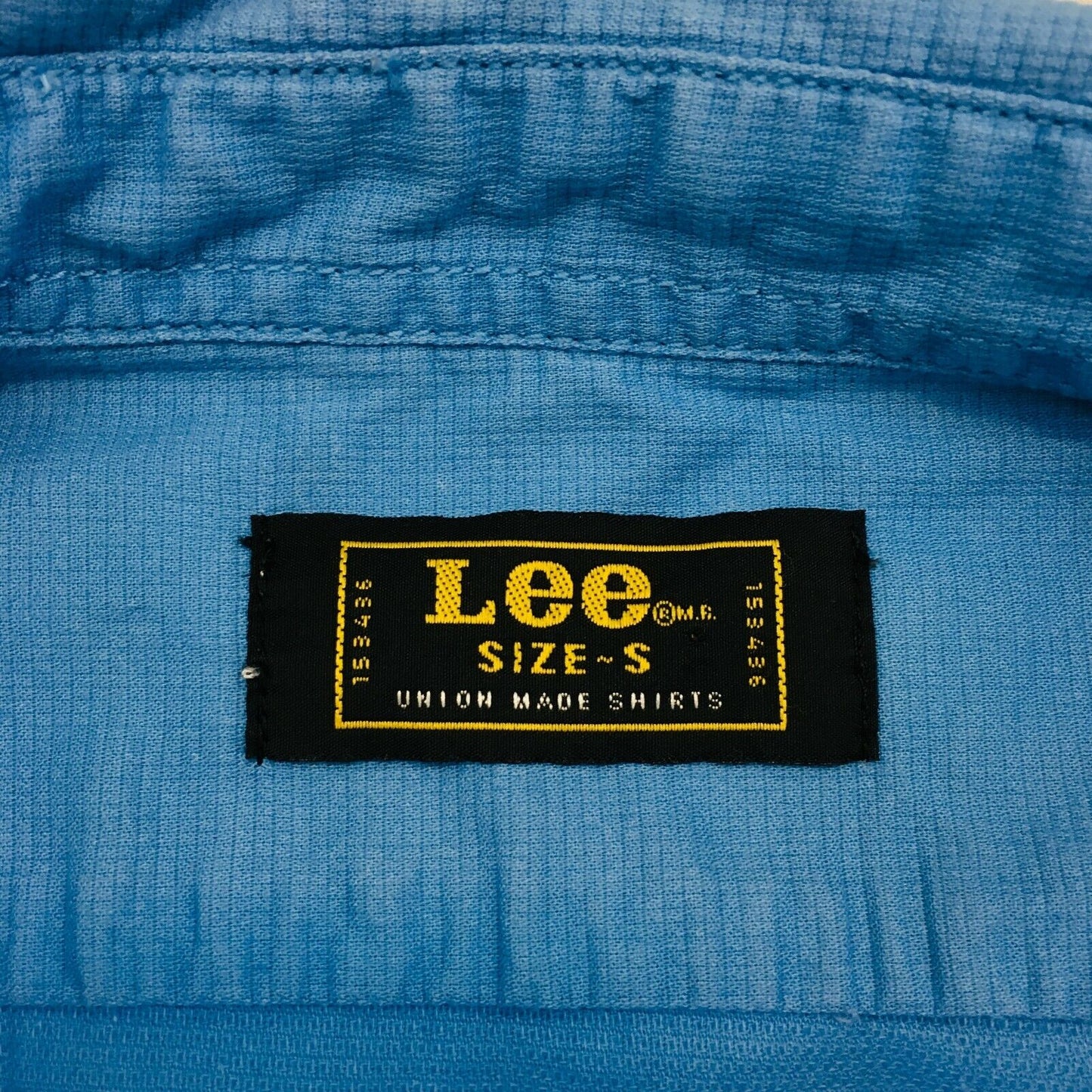 Lee Blue Vintage Union Made Shirt Size S